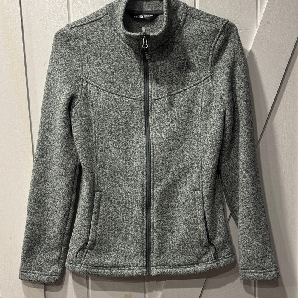 The North Face Women's Heathered Green Gray Jacket ~ Size Sm